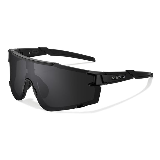 Wye Delta HiViz 2.0 Matte Black polarized safety glasses