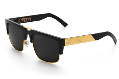 Heat Wave Interceptor Black/Gold with black lens