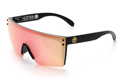 Heat Wave Lazerface Z87 safety sunglasses - Black Frame / Gold Rush Polarized Lens