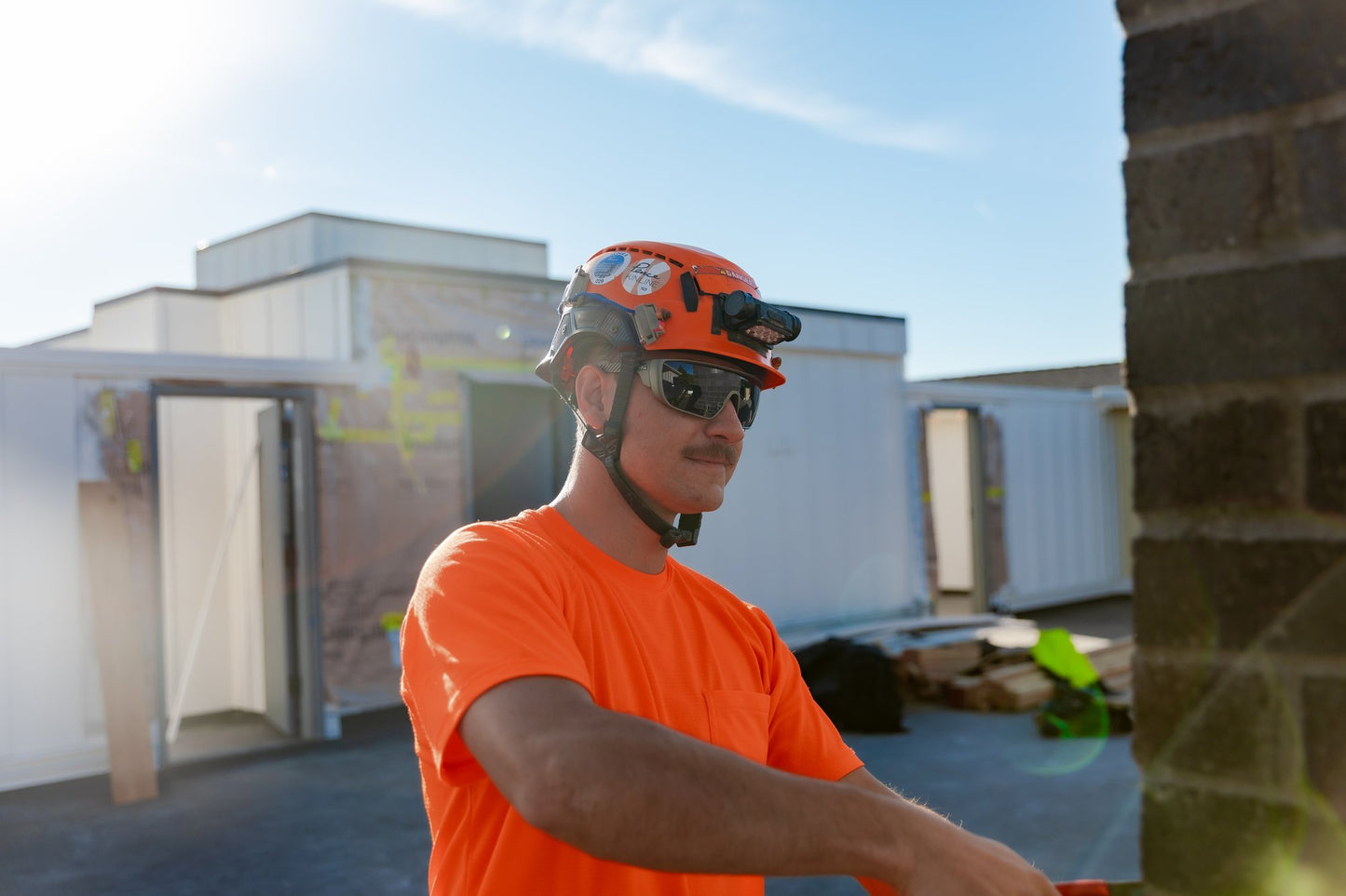 Wye Delta Conductors sunglasses on the job