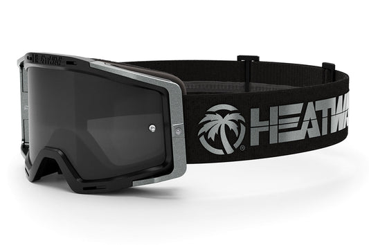 Heat Wave MXG-250 Moto Goggle - Icon Billboard GT Silver