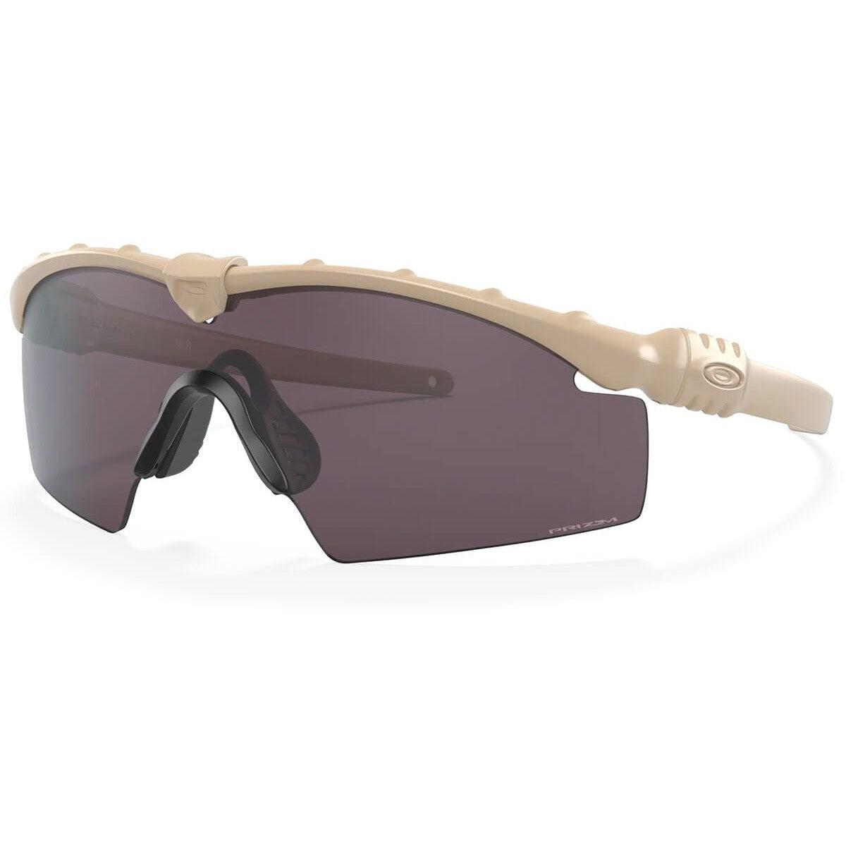 Oakley Ballistic M Frame 3.0 sunglasses in Bone Frame, Prizm Grey Lens