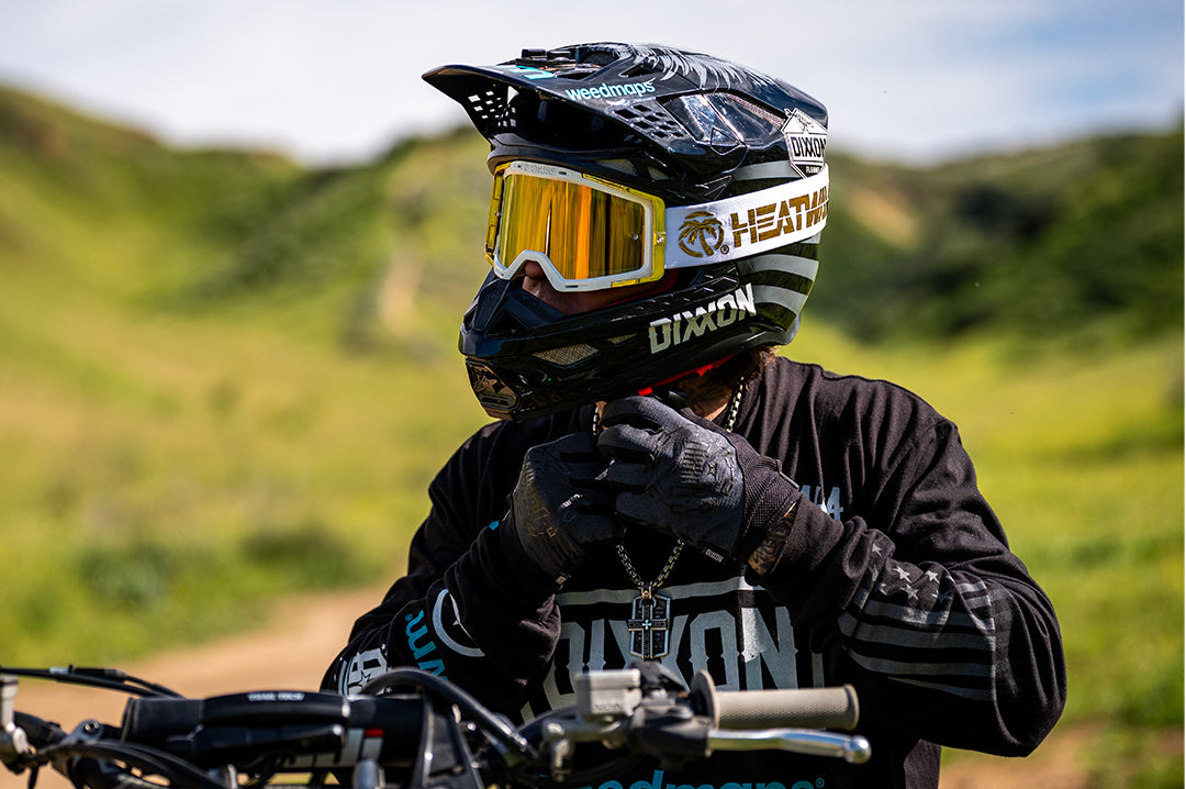Heat Wave MXG-250 Moto Goggle - Saddle