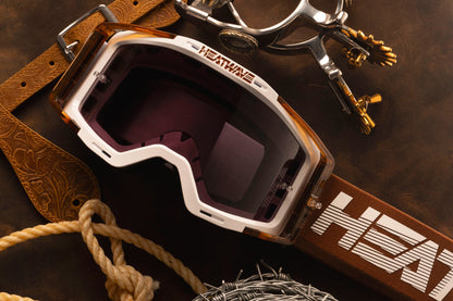 Heat Wave MXG-250 Moto Goggle - Saddle