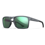 Matte Grphite Frame / Polarized Green Mirror Lens