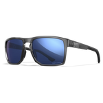 Gloss Black Frame / Polarized Blue Mirror Lens