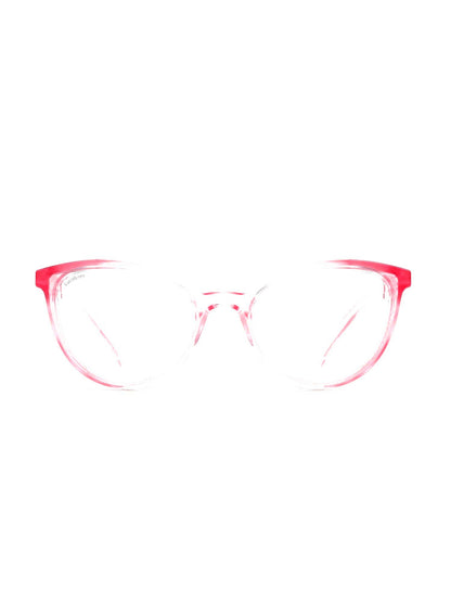 Stoggles Cat Eye, blush frame, front view