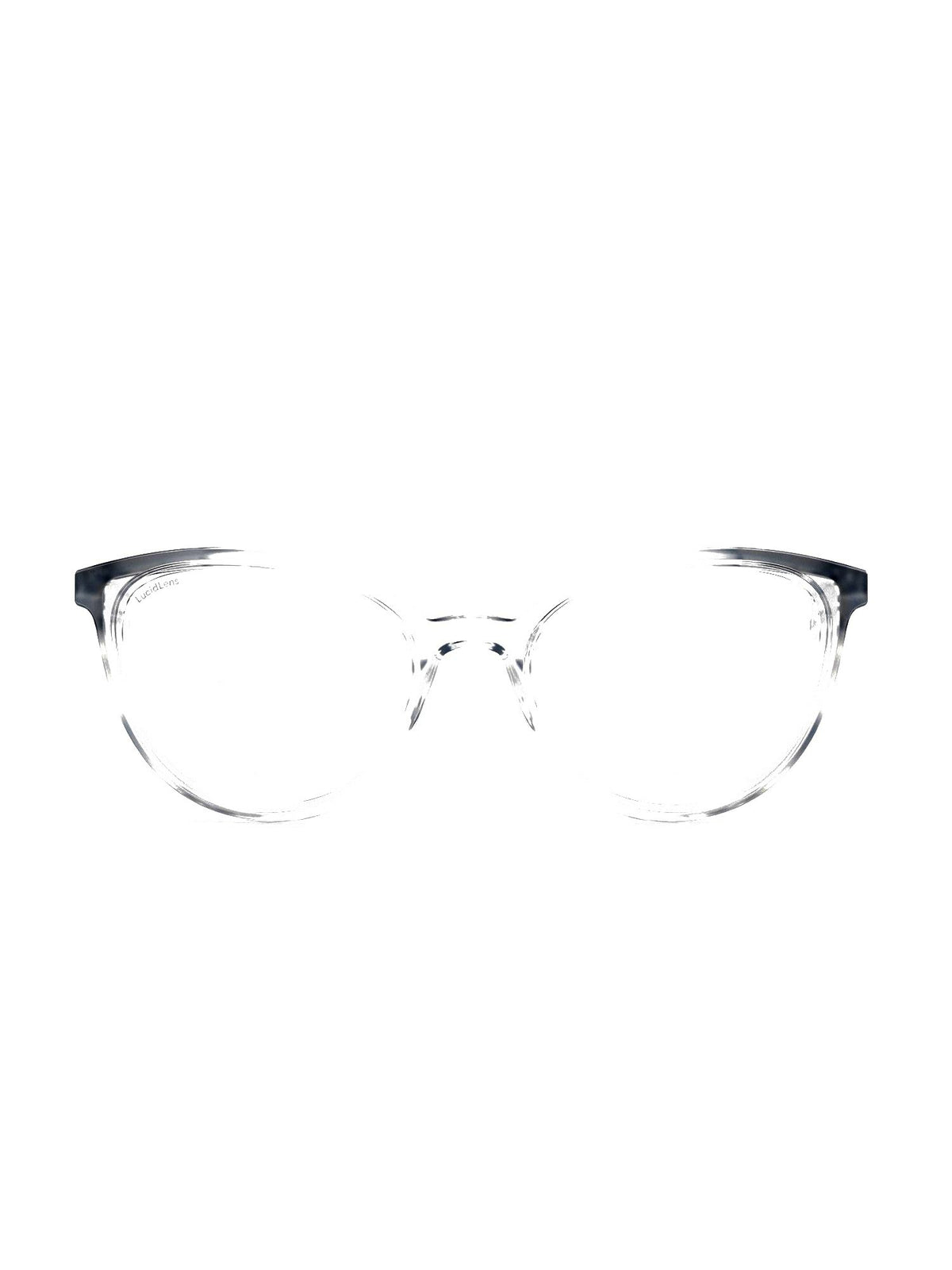 Stoggles Cat Eye, clear frame, front view