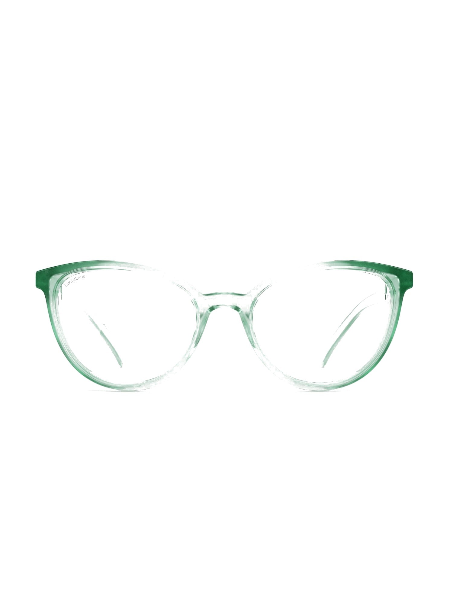 Stoggles Cat Eye, jade frame, front view
