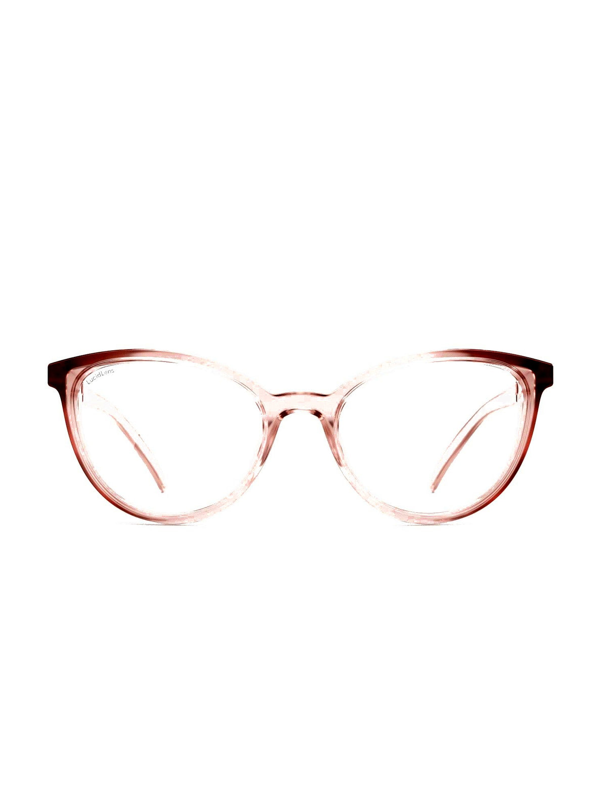 Stoggles Cat Eye, cedar frame, front view