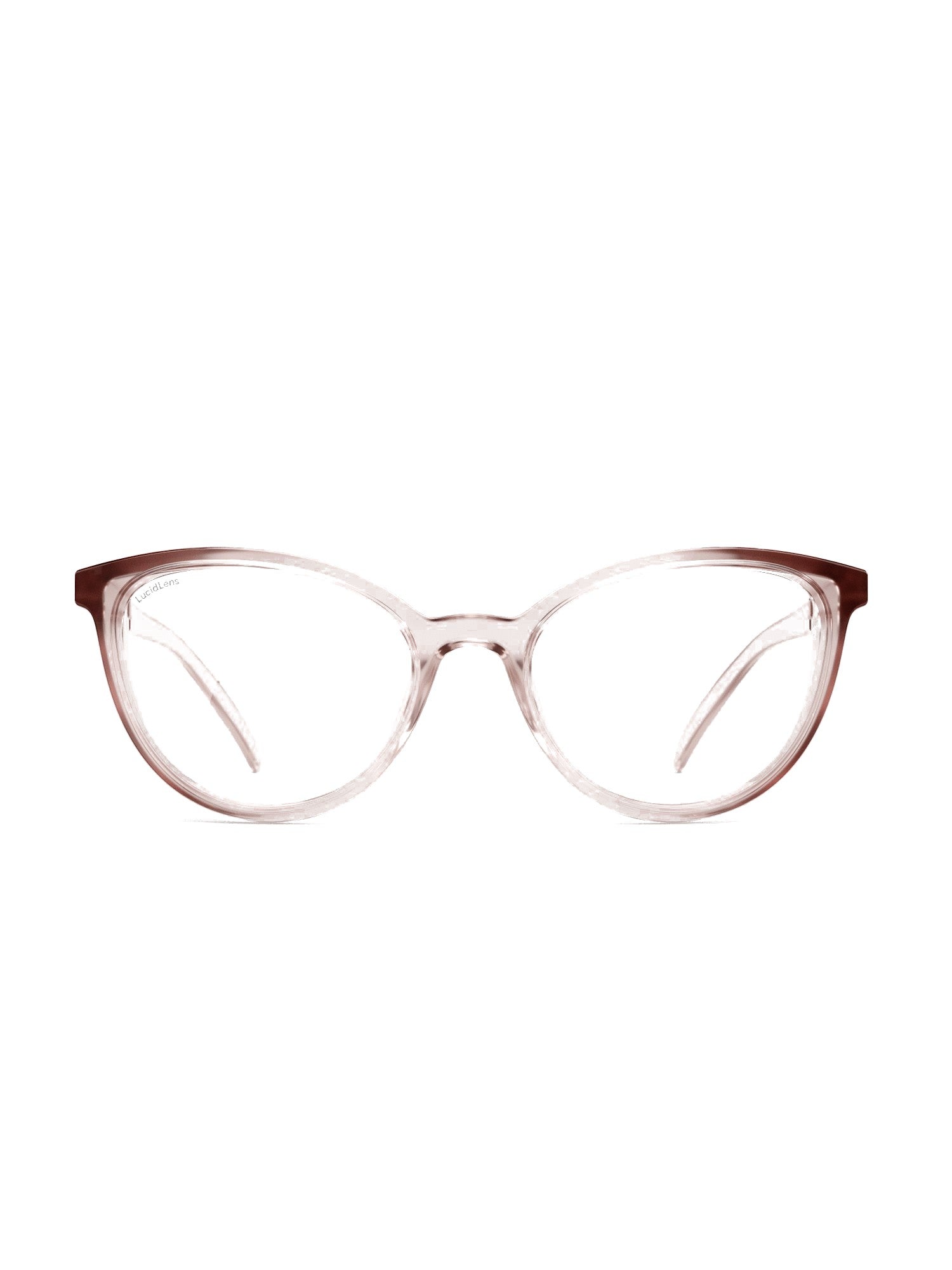 Stoggles Cat Eye, cedar frame, front view