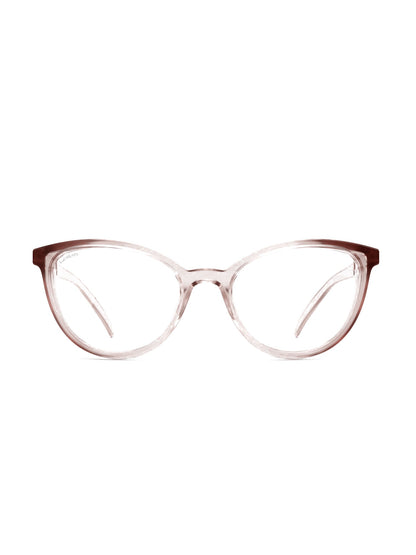 Stoggles Cat Eye, cedar frame, front view