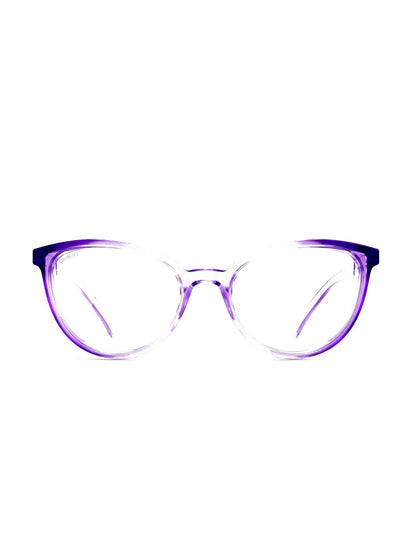 Stoggles Cat Eye, lilac frame, front view