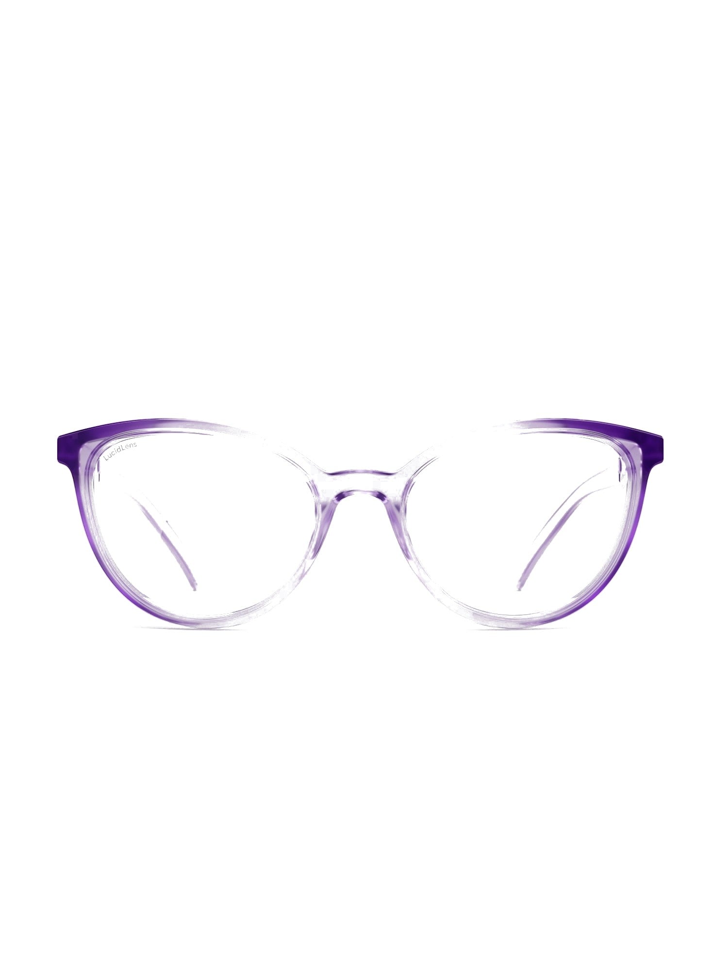 Stoggles Cat Eye, lilac frame, front view