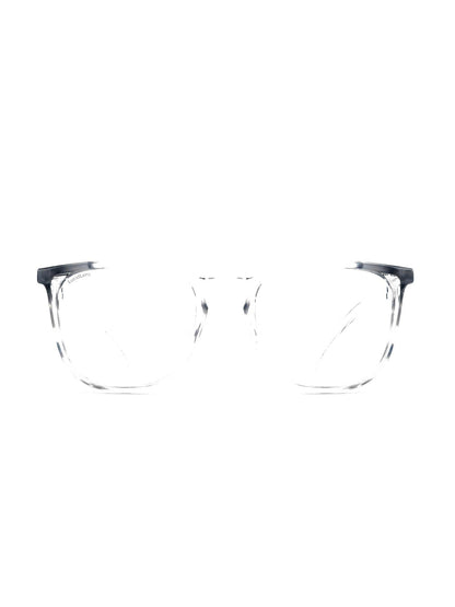 Stoggles Square, clear frame, front view