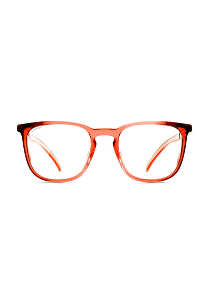 Stoggles Square, ember frame, front view