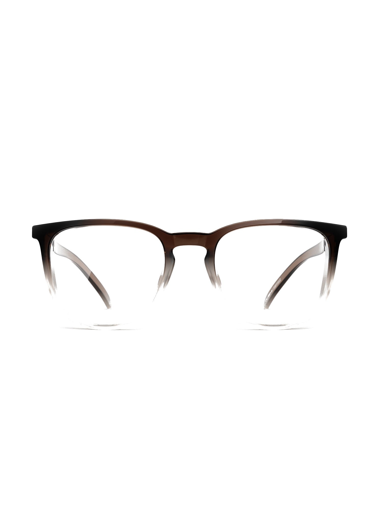 Stoggles Square, brown fade frame, front view