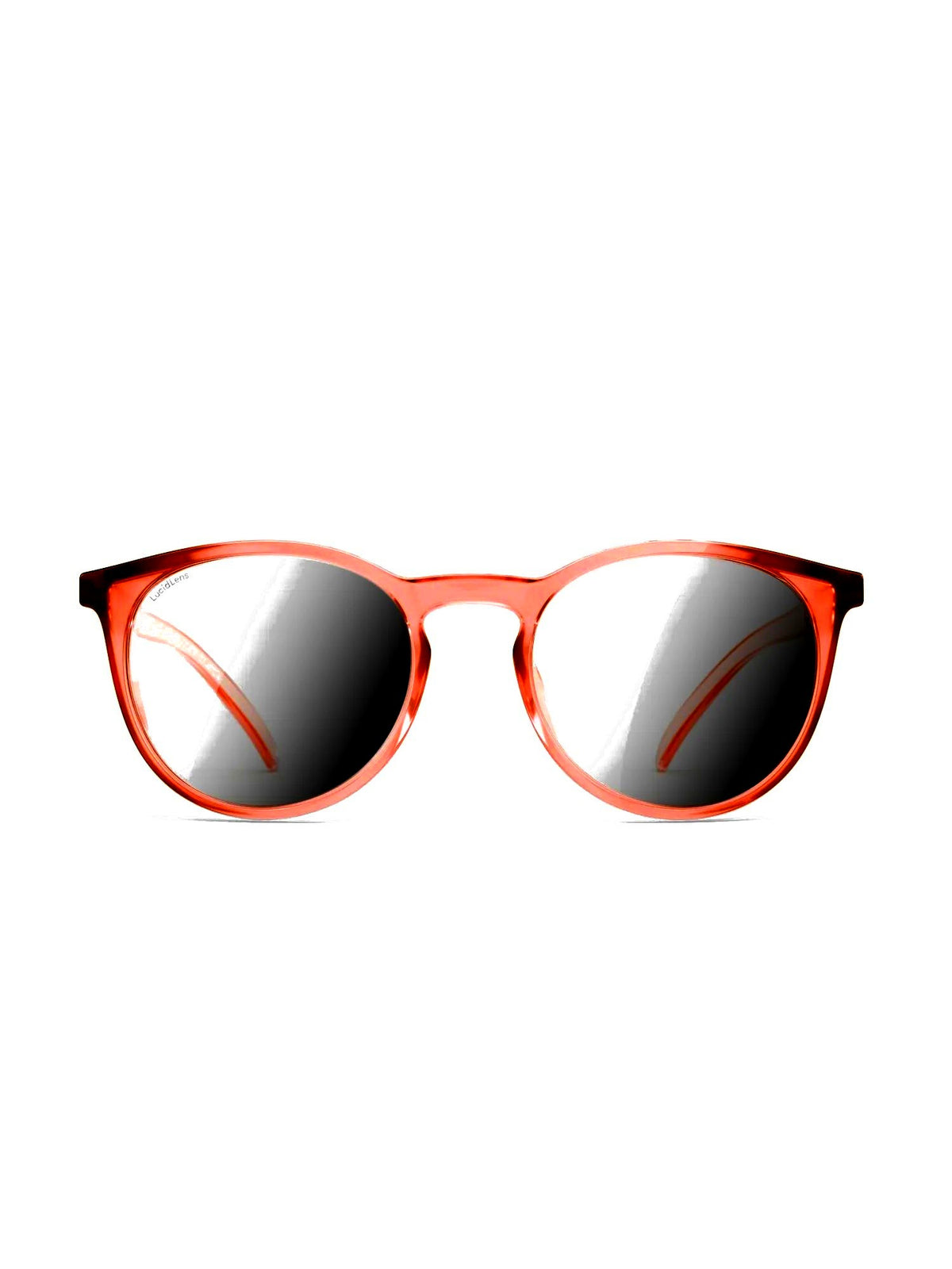 Stoggles Round, ember frame, front view