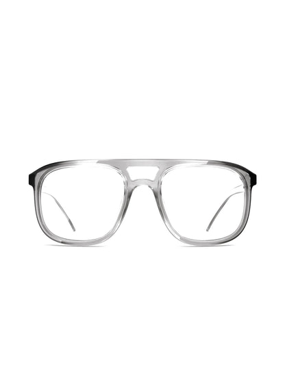 Stoggles Aviator, charcoal frame, front view