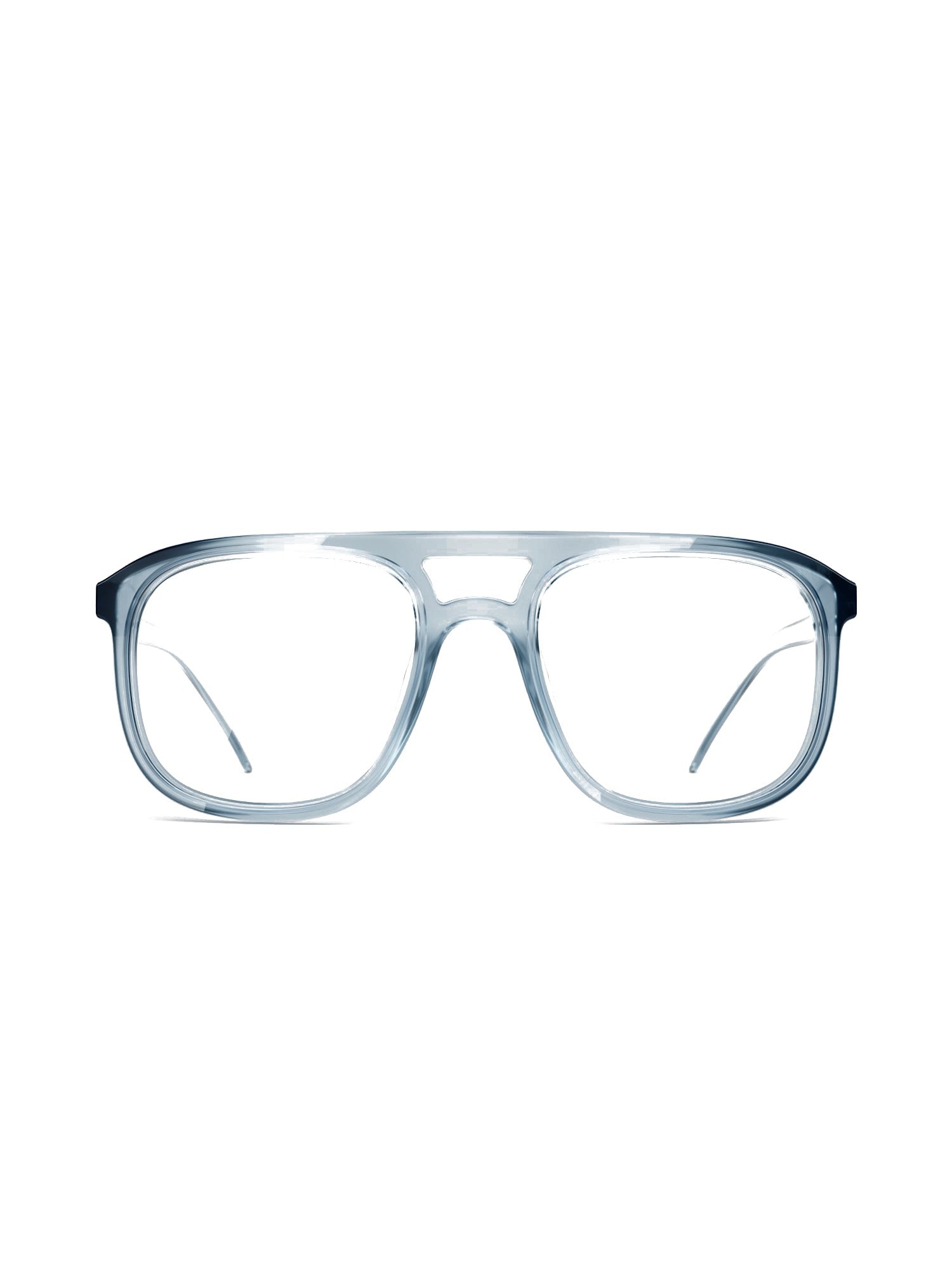 Stoggles Aviator, denim frame, front view