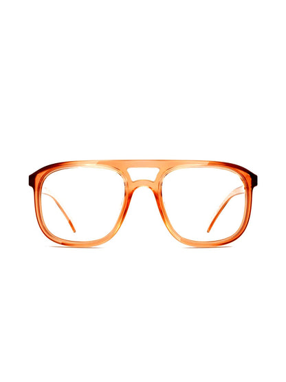 Stoggles Aviator, redwood frame, front view
