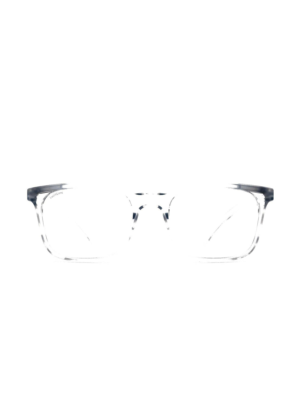 Stoggles Rectangle, clear frame, front view