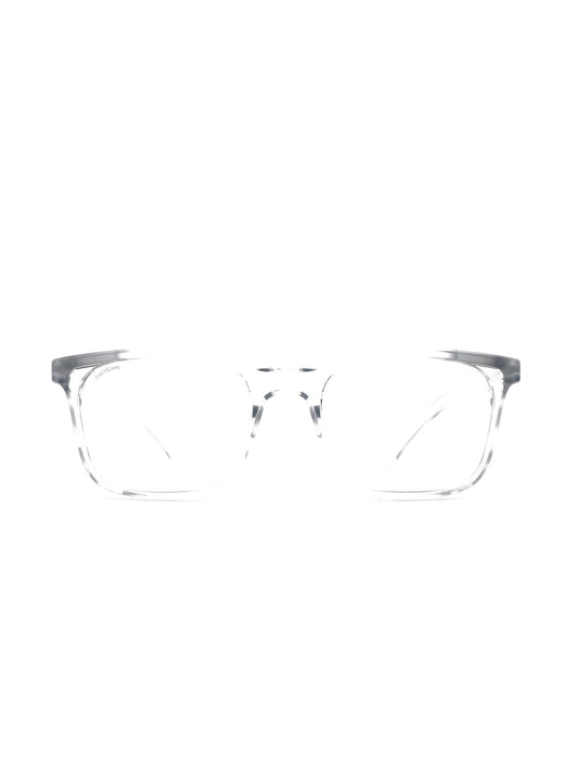 Stoggles Rectangle, clear frame, front view