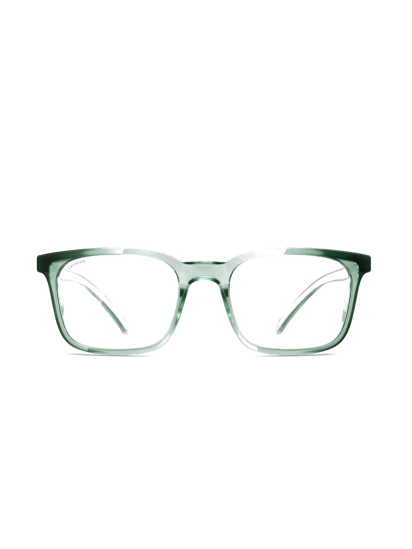Stoggles Rectangle, moss frame, front view
