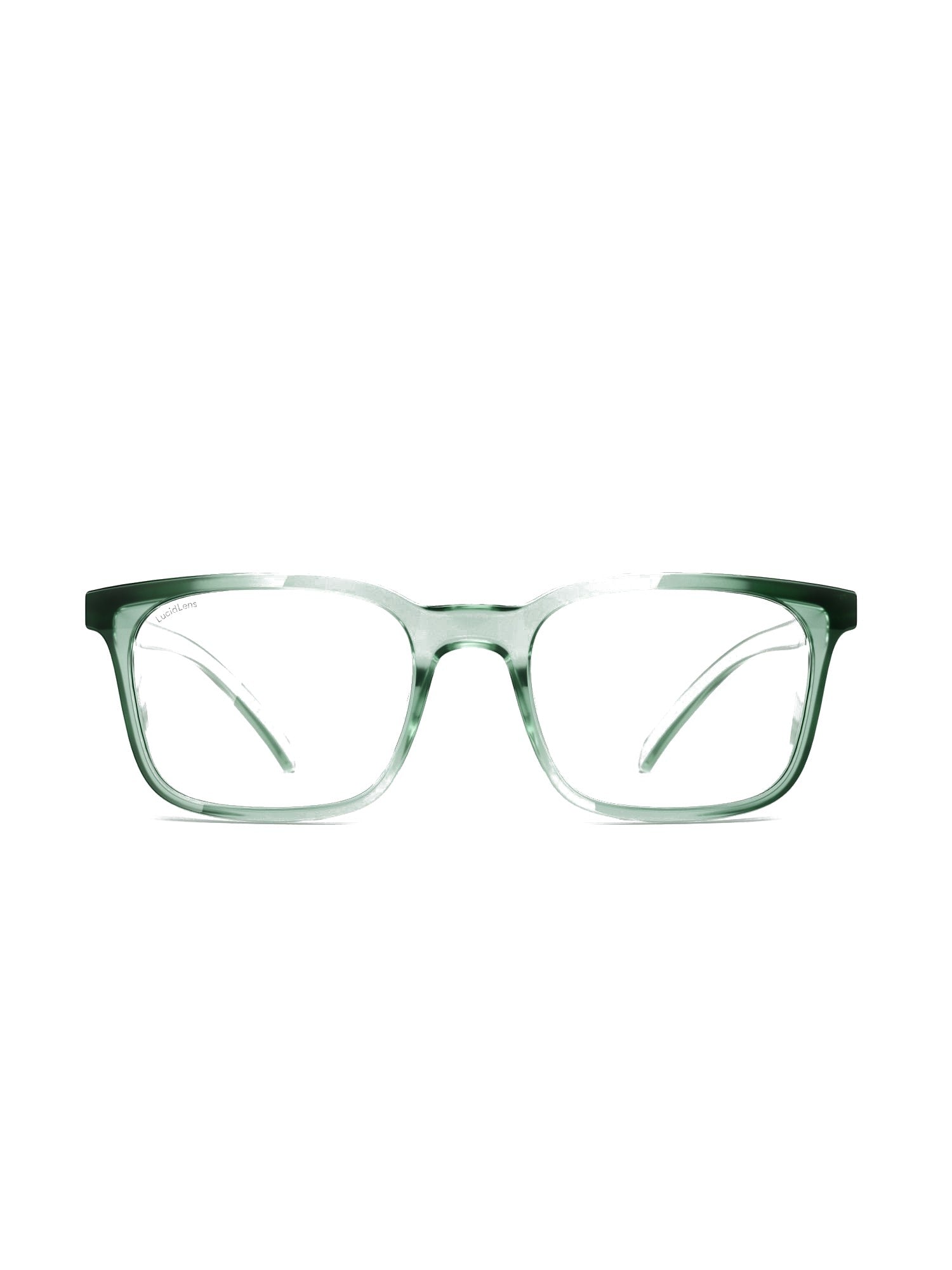 Stoggles Rectangle, moss frame, front view