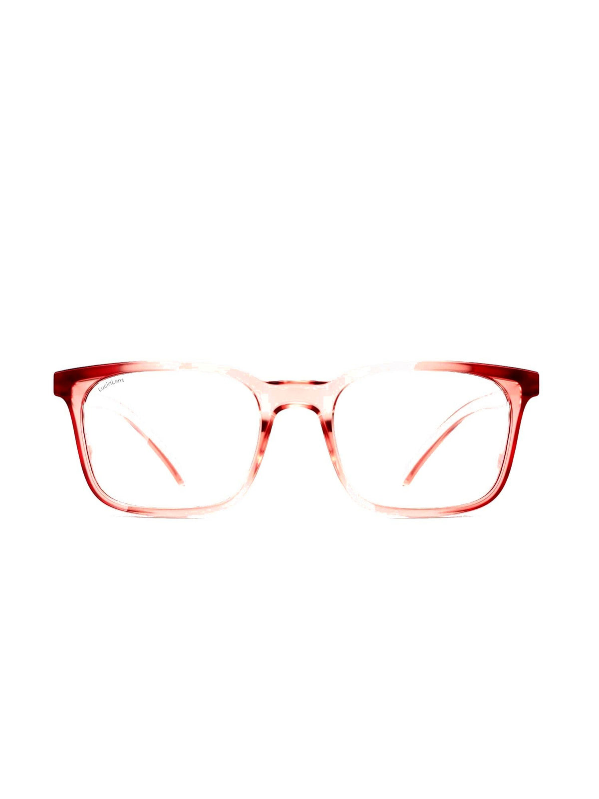 Stoggles Rectangle, sangria frame, front view