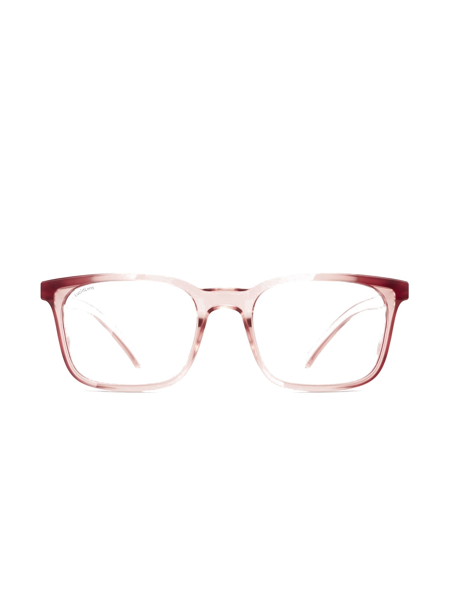 Stoggles Rectangle, sangria frame, front view