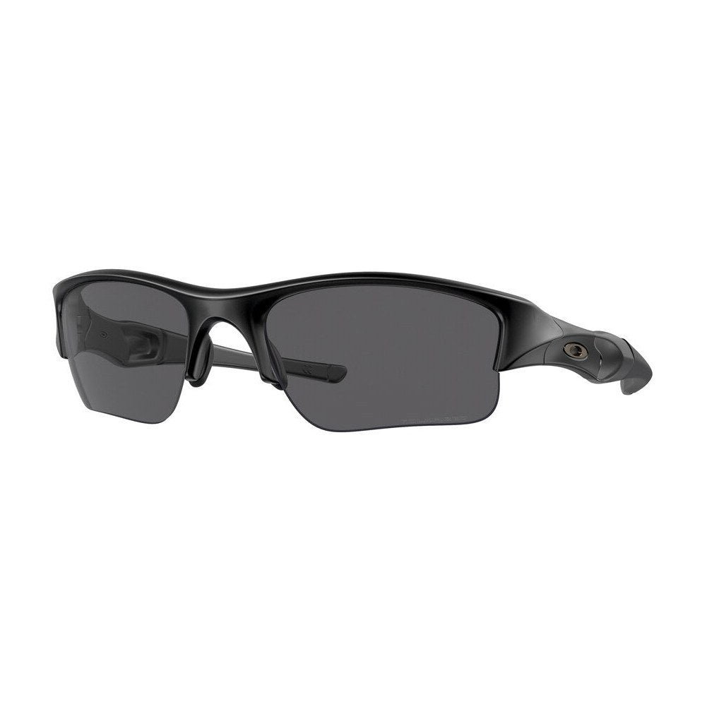 Oakley Flak Jacket Xlj Matte Black / Grey Polarized