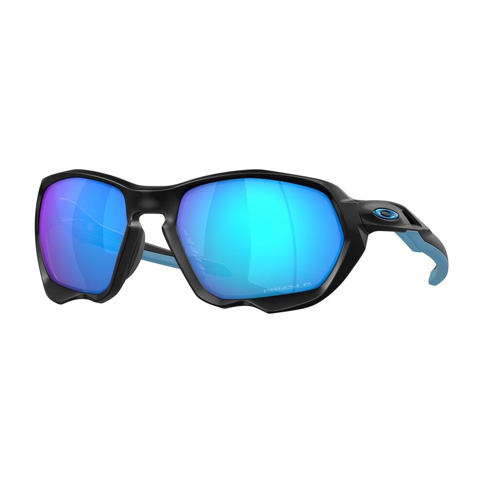 Oakley Plazma Matte Black / Prizm Sapphire Polarized