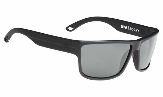 Spy Rocky Sunglasses - Matte Black / Happy Gray Green