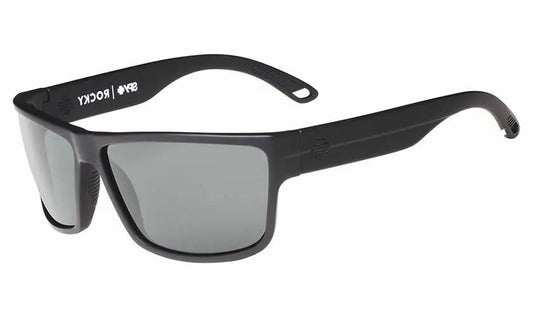 Spy Rocky Sunglasses - Matte Black / Happy Gray Green