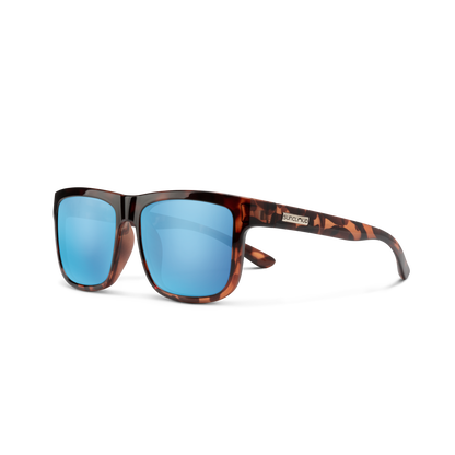 Quiver Tortoise + Polarized Aqua Mirror Lens