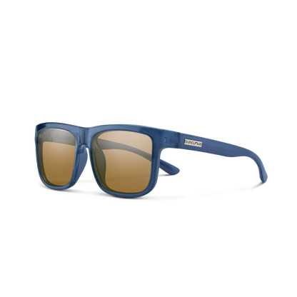 Quiver Matte Crystal Denim + Polarized Brown  Lens