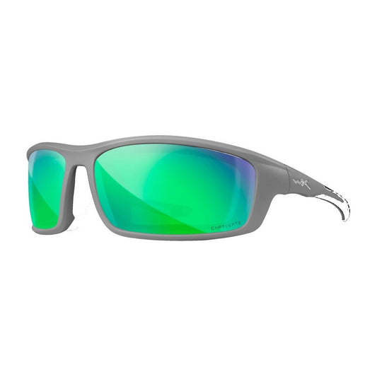 Wiley X Grid Z87 safety sunglasses - Utility Grey Frame / Polarized Grey Lens