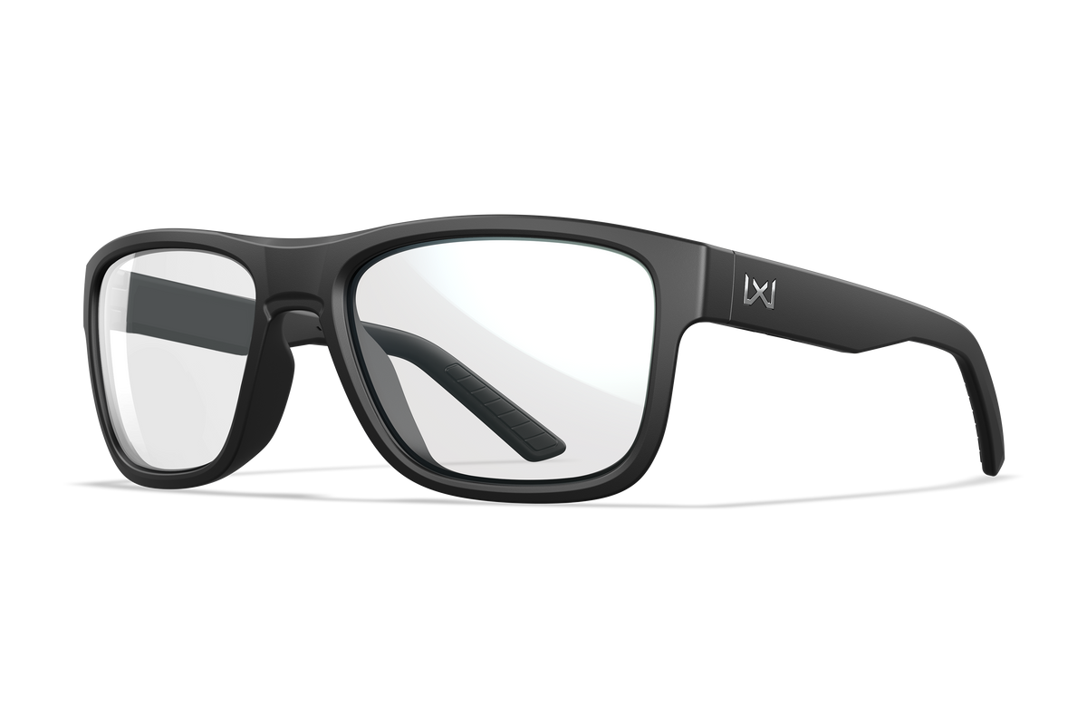 Wiley X Ovation AC6OVN03 matte black frame with clear lenses