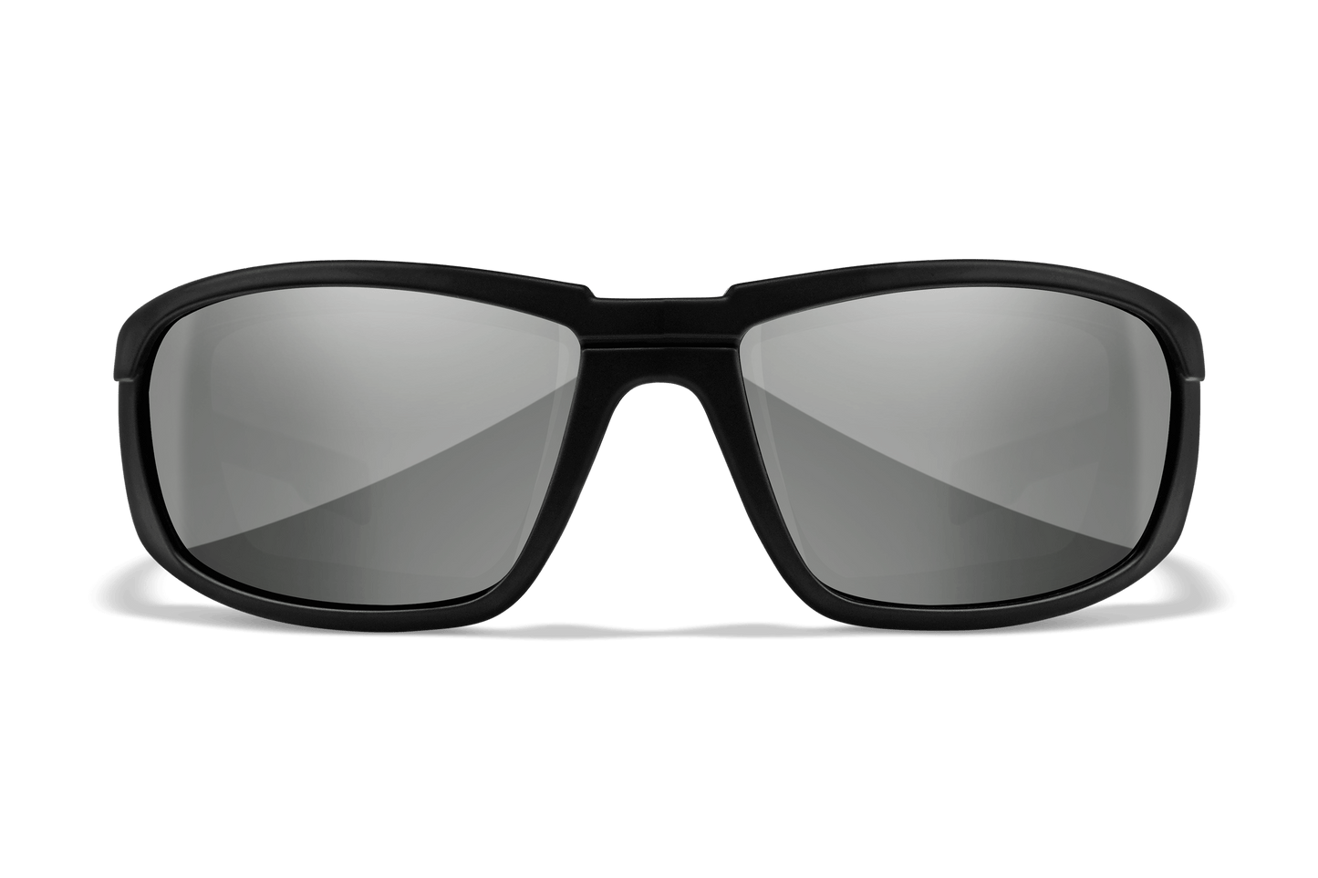 Wiley X Boss Z87 safety sunglasses - Matte Black Frame / Polarized Blue Mirror Lens