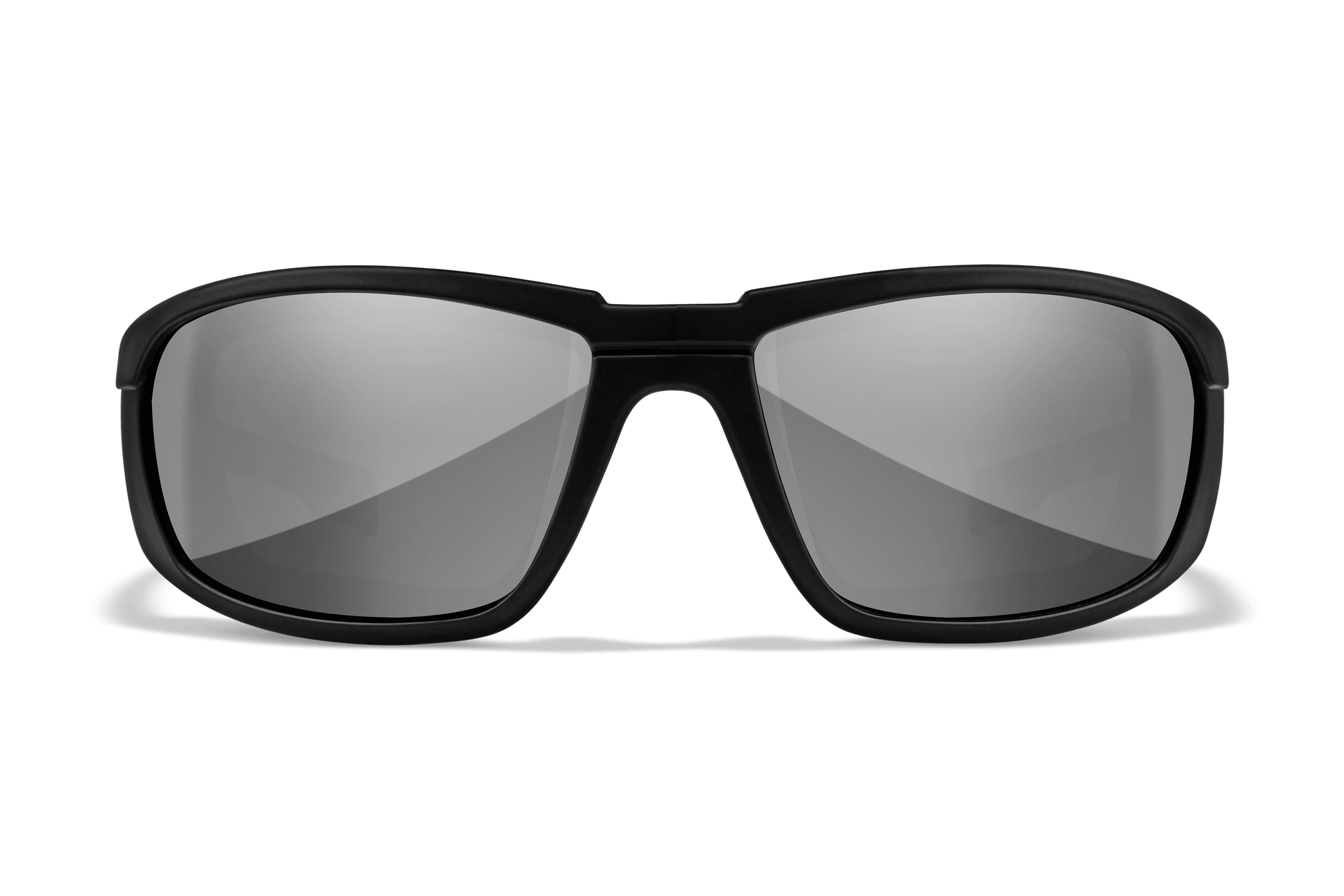 Wiley X Boss Z87 safety sunglasses - Matte Black Frame / Polarized Blue Mirror Lens