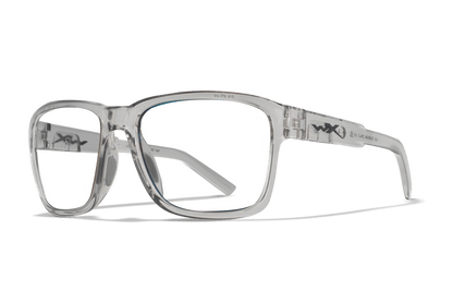 Wiley X Trek Z87 safety sunglasses - Light Grey Frame / Clear Lens