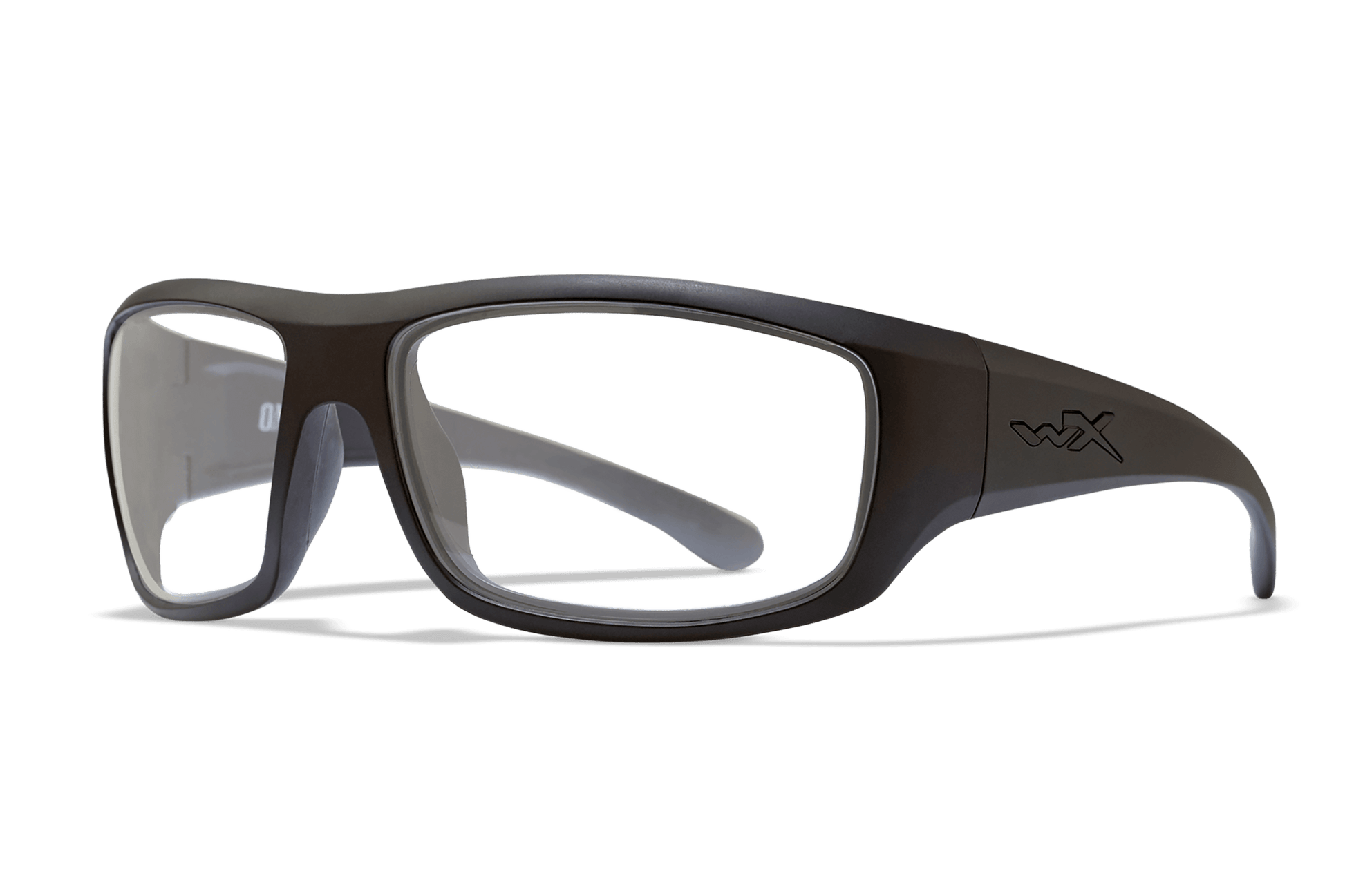 Wiley X Omega Z87 safety sunglasses - Matte Black Frame / Grey Polarized Lens