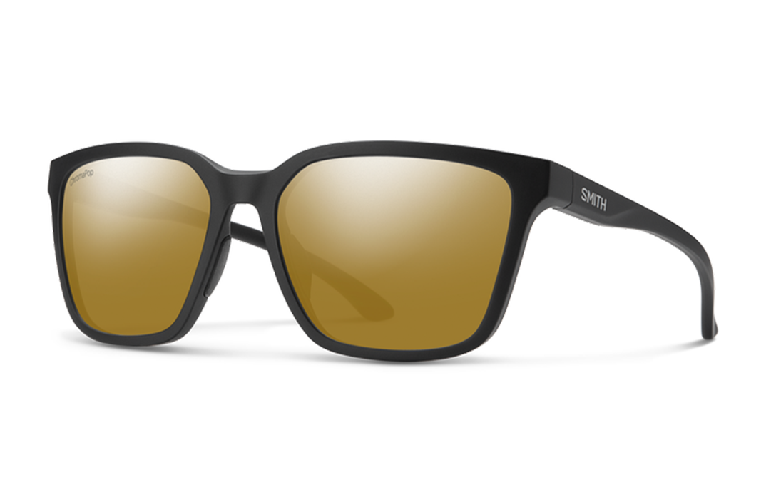 Shoutout Matte Black + ChromaPop Polarized Bronze Mirror Lens