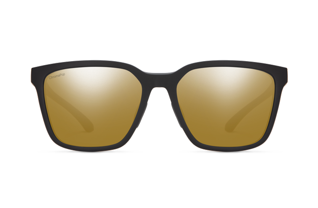 Shoutout Matte Black + ChromaPop Polarized Bronze Mirror Lens