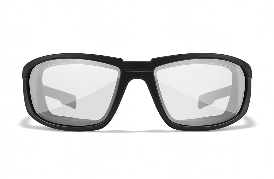 WX Boss Matte Black Frame Clear Lens