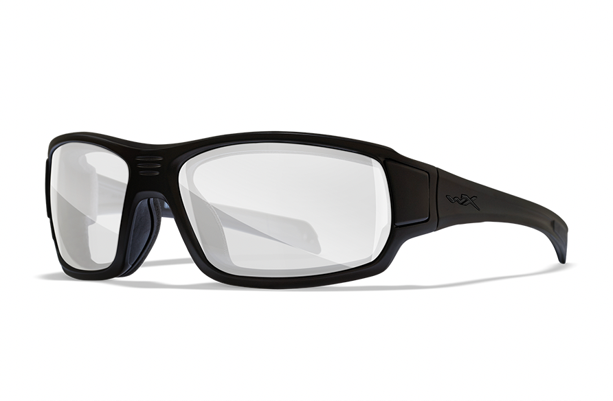 WX Breach Matte Black Frame Clear Lens