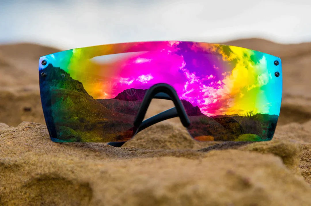 Lazer Face Sunglasses: Savage Spectrum Z.87