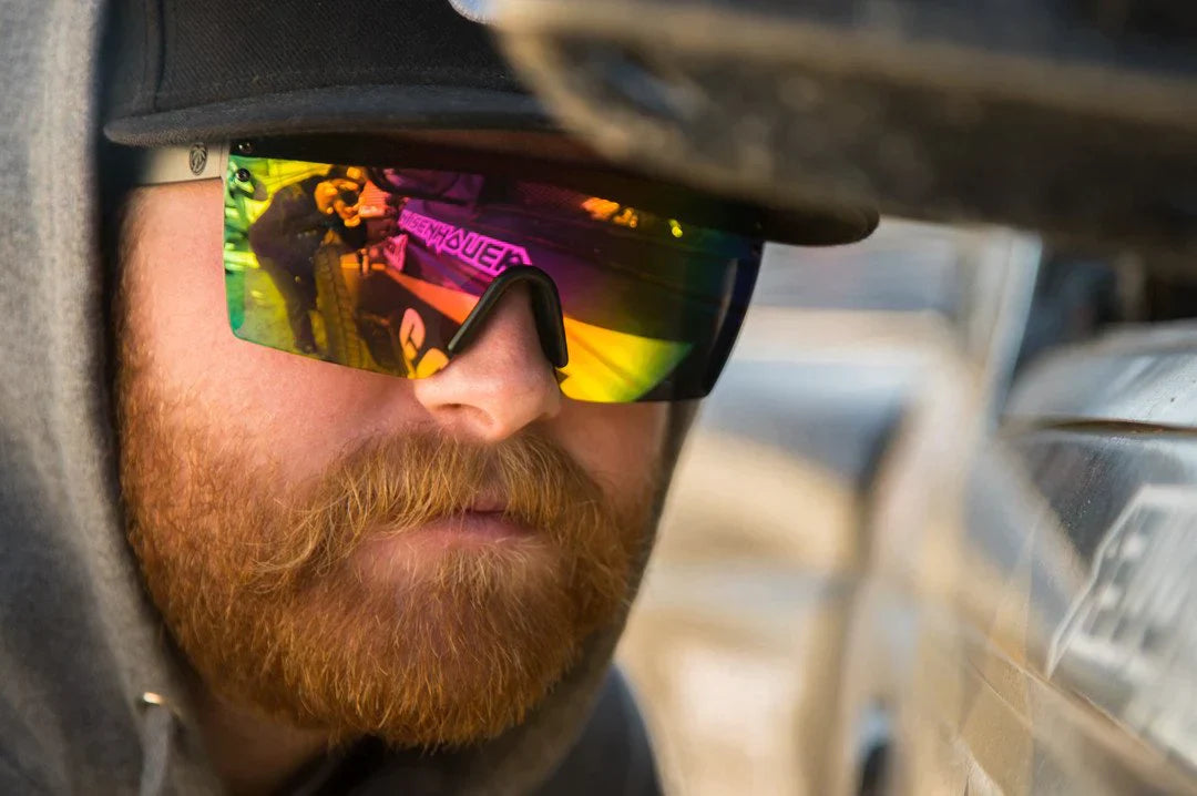 Lazer Face Sunglasses: Savage Spectrum Z.87