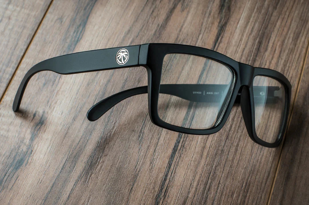 Vise Z87 Sunglasses Black Frame: Clear Lens